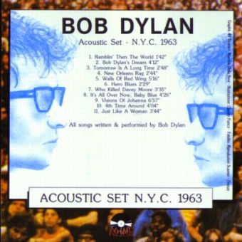 109 ACOUSTIC SET N.Y.C. 1963